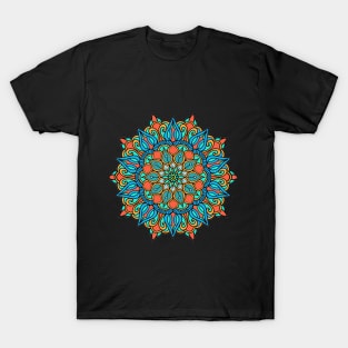 Colorful Yoga Mandala, Zen and anti-stress T-Shirt